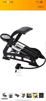 Tyre air pump