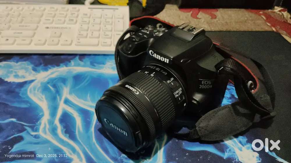 200d mark ii with kit lens