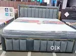Best Quality Double bed with box starting 7000/- Emi also available