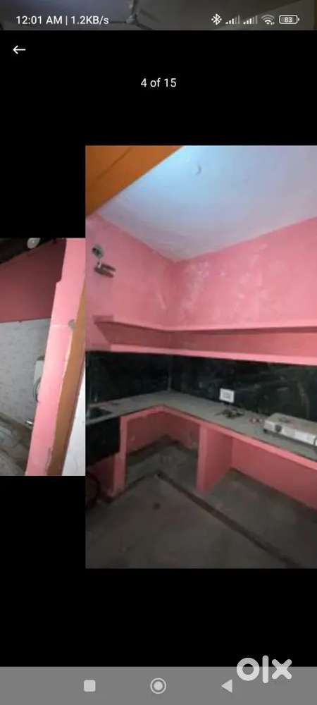 2 bhk for rent semi furnished in City center