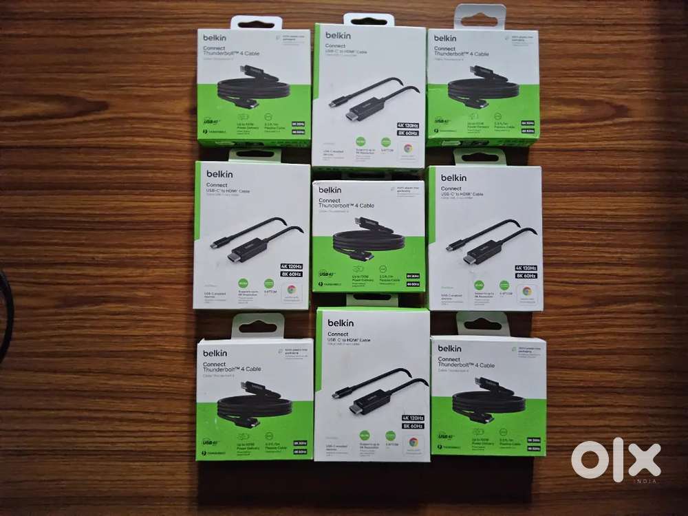 BELKIN THUNDERBOLT 4 & USB-C to HDMI 2.1, DELL DA310 HUB NEW SEALED