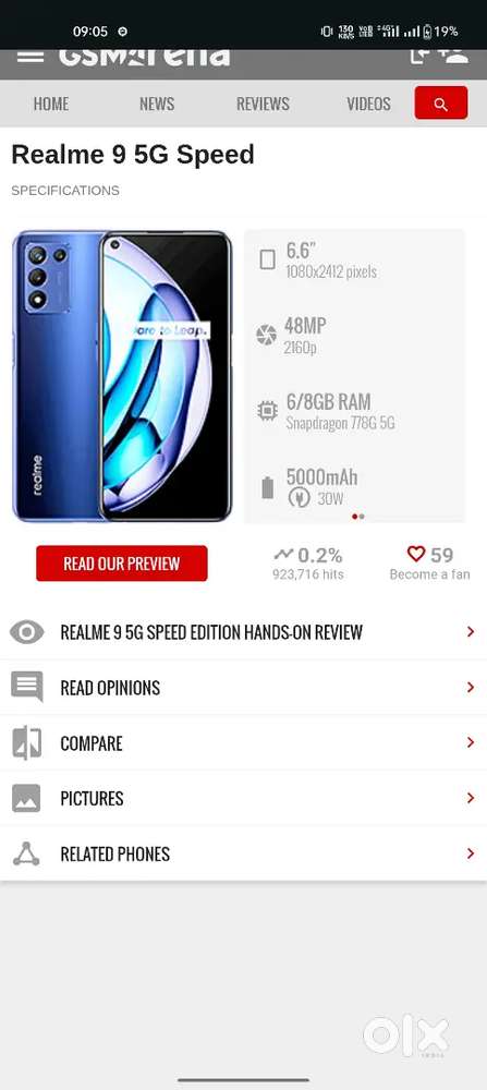 9 5g speed edition fix price