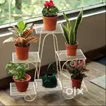 TrustBasket Marvel Metal Planter Stand for living room, Balcony