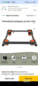 Trolley stand for Refrigerator, Washing Machine