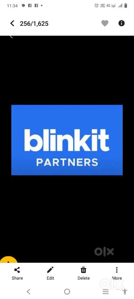 Hiring for Kolkata blinkit delivery boy job