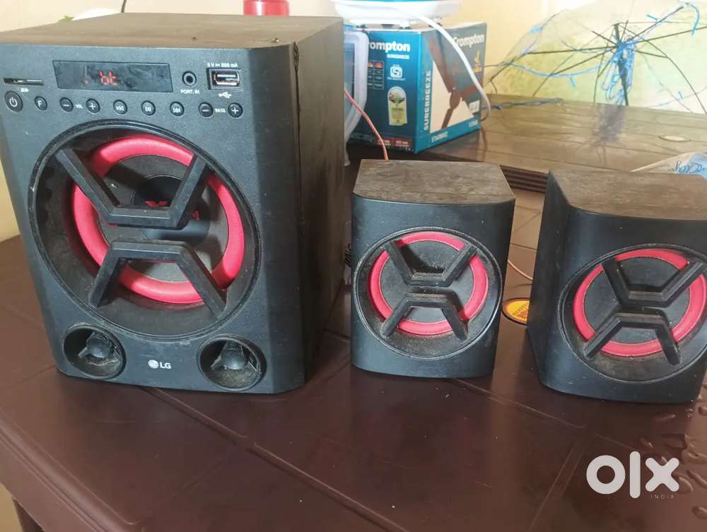 Lg x boom hometheatr good sound with good condition.