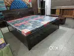 New double. Bed in golf course