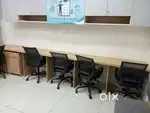 Office on rent fully furnished 1 cabin 9 seats at ashram road