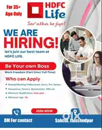 Work with HDFC Life  Flexible Hours  35+ Age Group