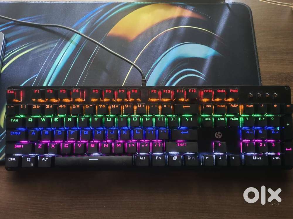 HP MECHANICAL GAMING KEYBOARD GK 100 WITH RGB LIGHT