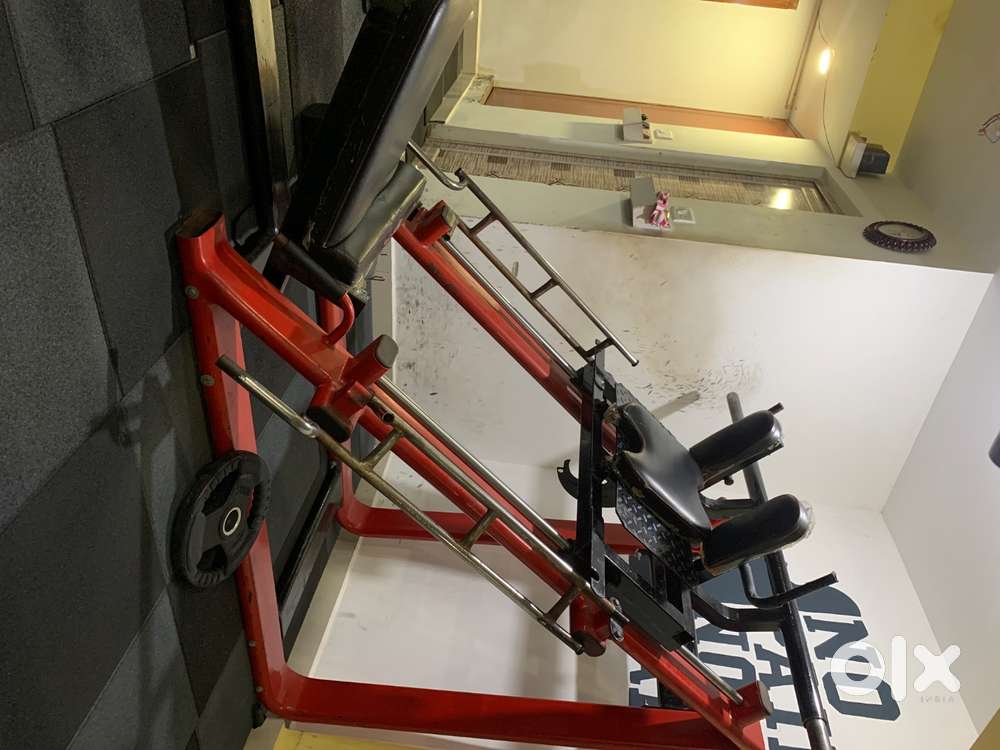 Leg press with hack squat