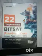 BITSAT Previous year solved papers (2005-2024) by DISHA chapterwise