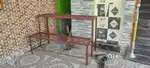Iron stand two tier for balcony flower pot