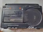 1990 model Philips radio and tape recorder