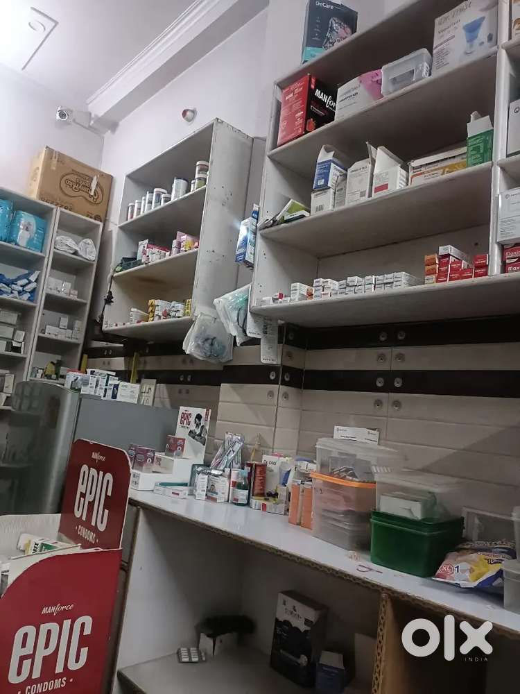 Medical store running sale
