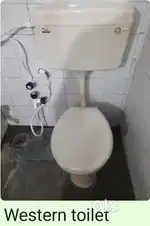 Western toilet block with all accessories
