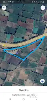 Agricultural Land for Sale – 5 Acres – Touching NH47National Highway