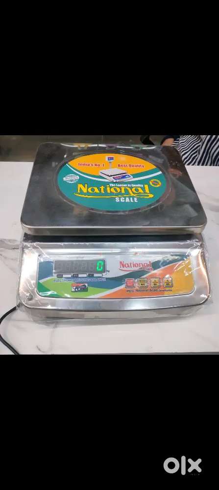 Weighing machine scale