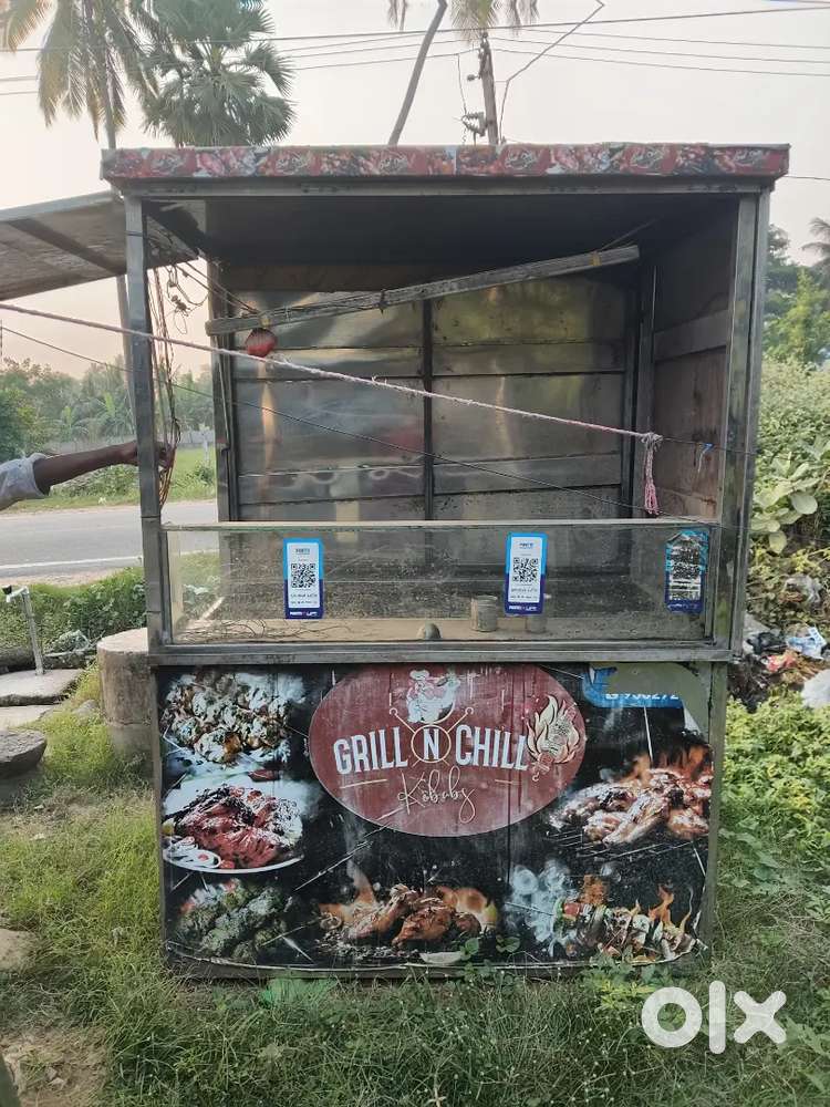 barbeque counter steel