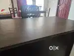 New computer table with chair