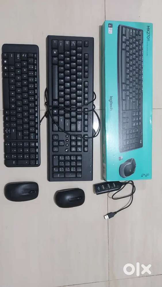 New keyboard and Mouse with USB hub