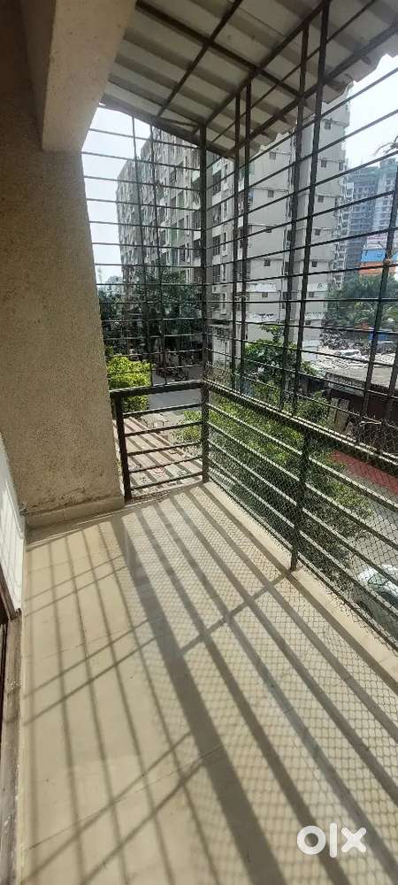 Bigger 1bhk with 5 feet wide balcony road facing flat