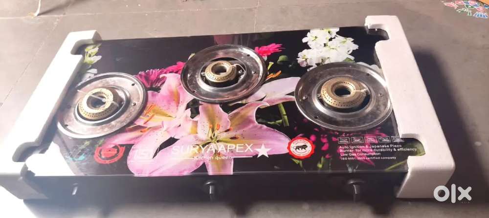 Want to sell my new brand 3 burner stove