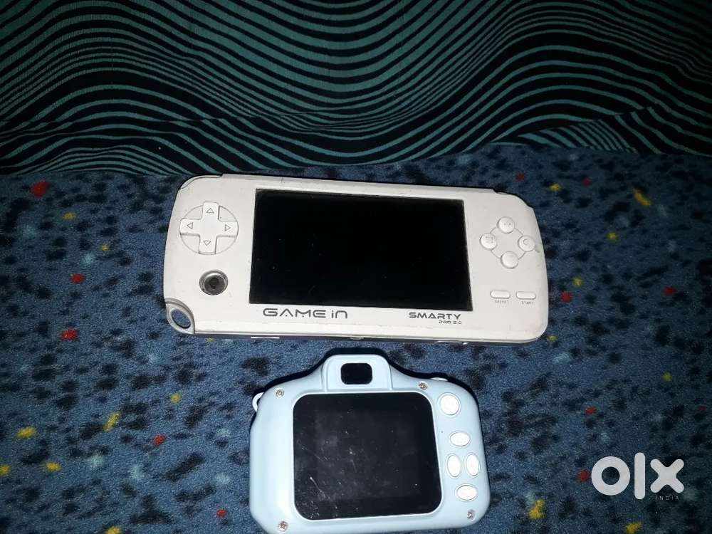 Psp video game and camera