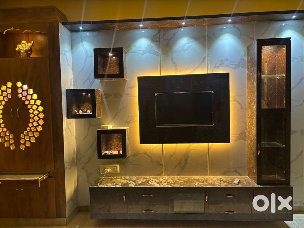 1250 sqft full furnished house with car parking invidual villa