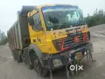 Model 2019  12 wheel tiper 5 unit vehicle
