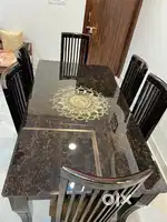 6 Seater Dining Table plus Coffee Table Set
