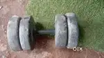 Gym dumbbell 12kg set