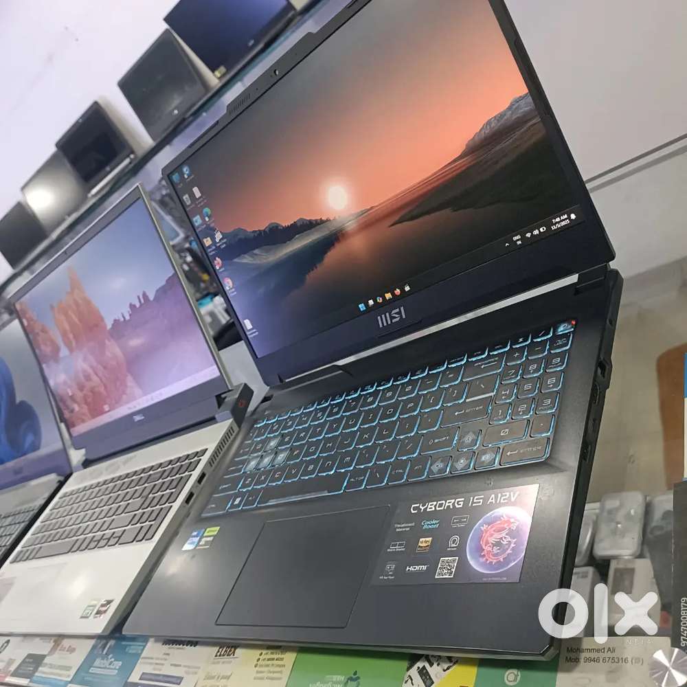 MSI Gaming Intel Core i7 12 th Gen 6 GB RTX 4050 Graphics 16 GB Ram