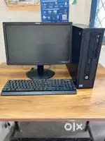 Hp core i5 8th generation 8gb Ram 256gb ssd 19inch monitor