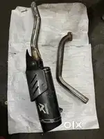 “Used Akrapovic & Aftermarket Bike Exhaust System – Good Condition”