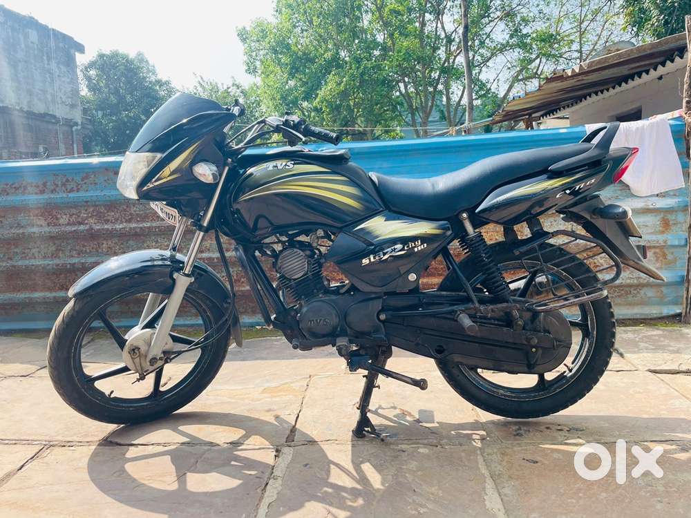 Urgent sell TVS star city 110 cc with alloy wheels