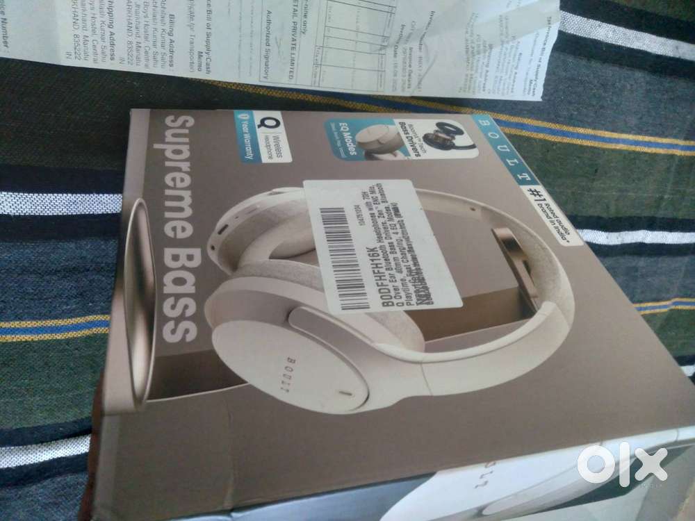 BOULT Q OVER EAR HEADPHONE
