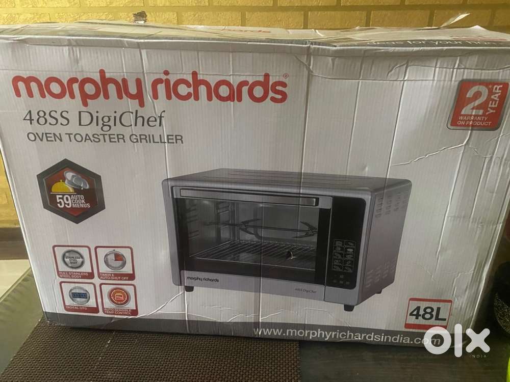 Morphy richards 48ss digichef 48 litre digital oven toaster griller