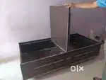 Storage single and double bed