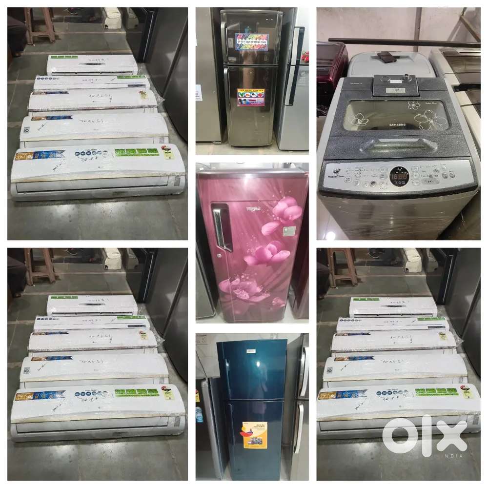 1 YEAR WARRANTY SPLIT AC / WINDOW AC FREE DELIVERY FRIDGE W. M