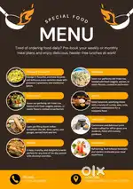 Need chef for tiffins and curries (pure Vegetarian)
