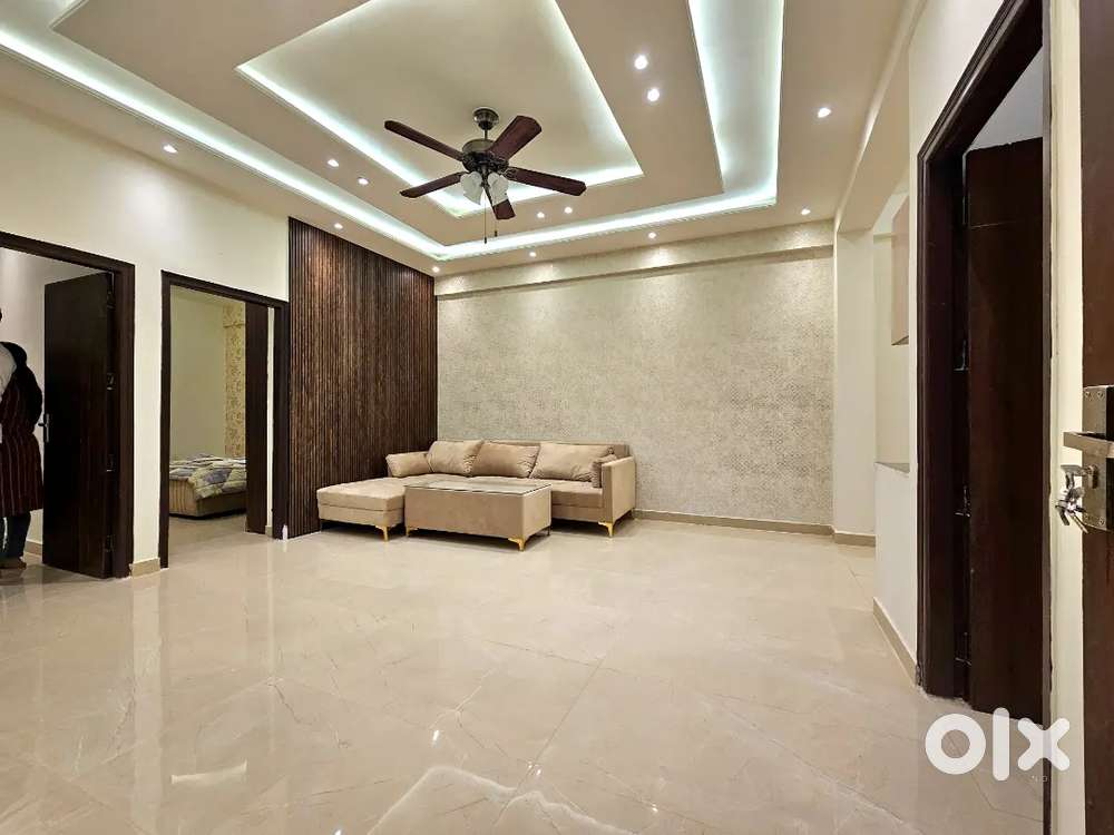 3 BHK Flat 1st floor In Gated Old Ambala Road Zirakpur