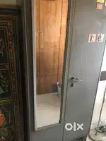 Godrej cupboard with mirror and safe