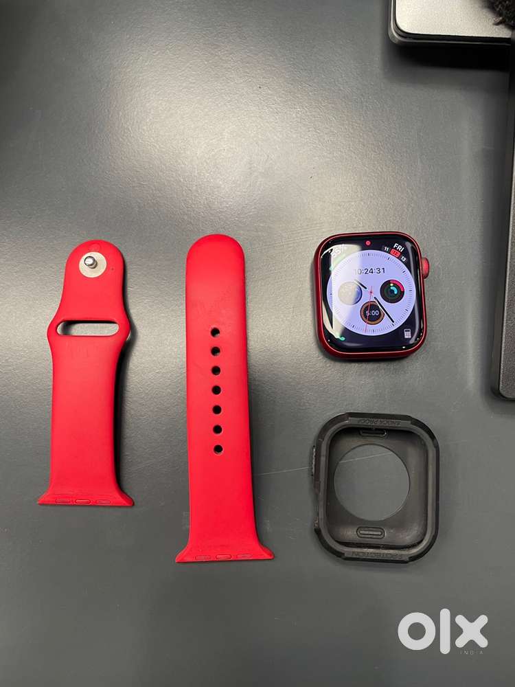 Apple iwatch series 9 45mm red color / Iphone 12 128GB