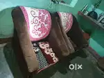 Sofa sat with cover