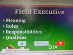 Field executive