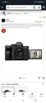 Sony Aplha 7 mark 4 , A7 M4