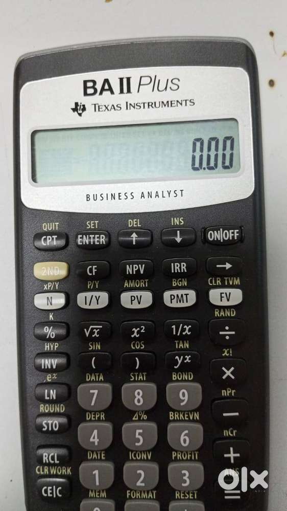Texas Instruments BA II Plus Financial Calculator