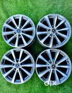 MERCEDES ORIGINAL (112 PCD) ALLOY WHEELS 17 INCH GOOD CONDITION