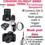 Camera on rent